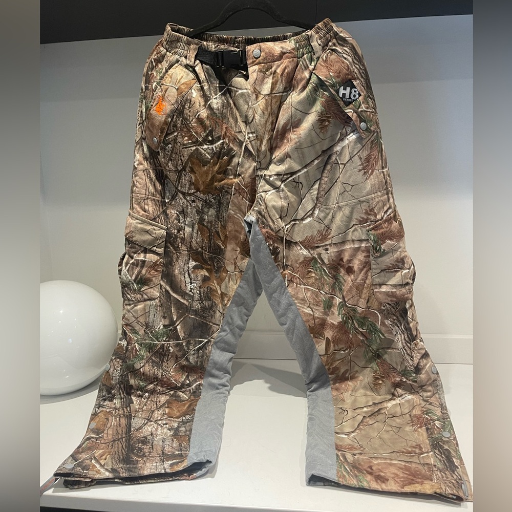Arctic Shield H8 series insulated warm fleece realtree camo hunting pants Large